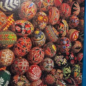 Hand-Painted Decorative Egg 1000 piece puzzle